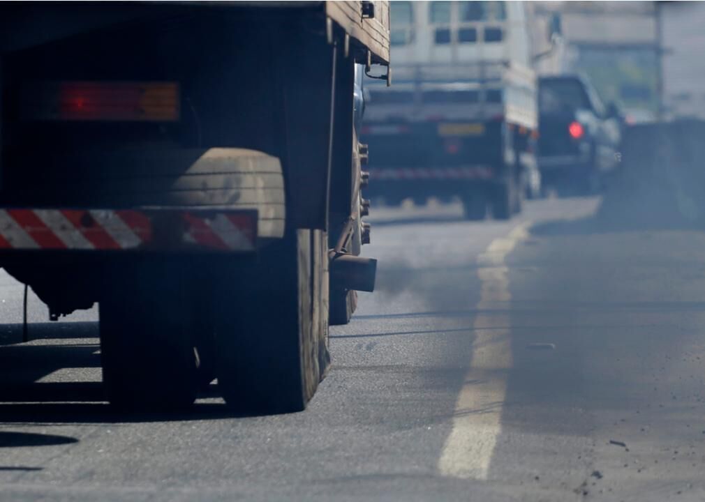 Transportation emissions as disposable diapers get to stores